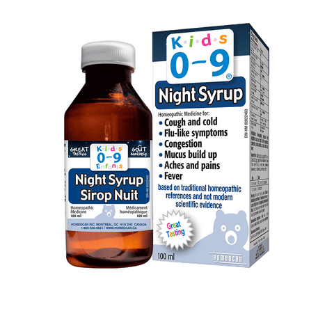 Kids 0-9 Cough & Cold Night Syrup