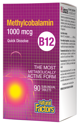 B12 Methylcobalamin 1000 mcg