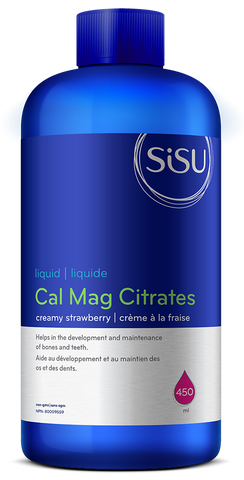 Calcium & Magnesium Citrates Liquid, Strawberry