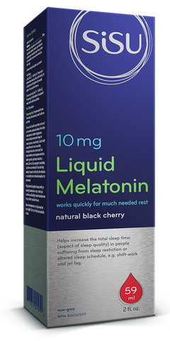 Melatonin Liquid 10 mg, Black Cherry