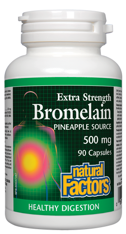 Bromelain Extra Strength, Pineapple Source 500 mg