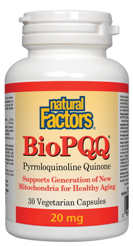 BioPQQ Pyrroloquinoline Quinone 20 mg