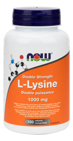 L-Lysine 1000mg Extra Strength
