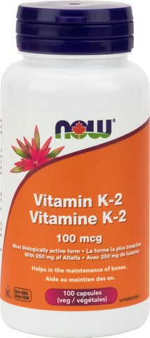 Vitamin K-2 100mcg