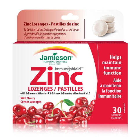 Zinc with Echinacea, Vitamin C+D - Wild Cherry