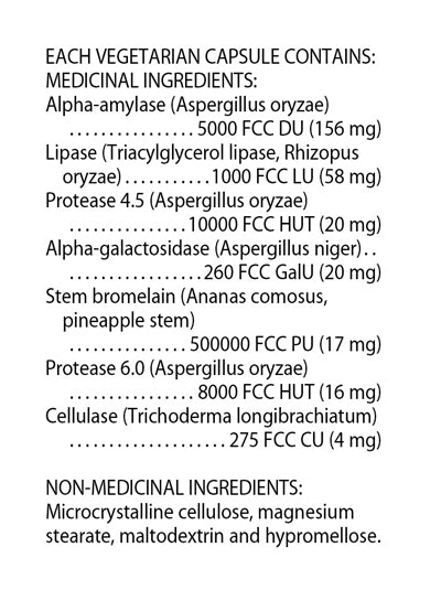 Daily Maintenance Enzyme – S & H Health Foods