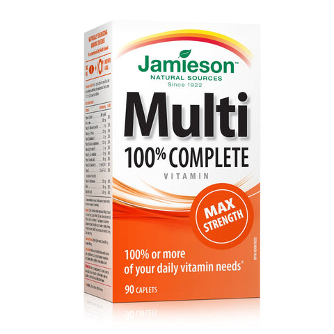 100% Complete Multivitamin | Max Strength
