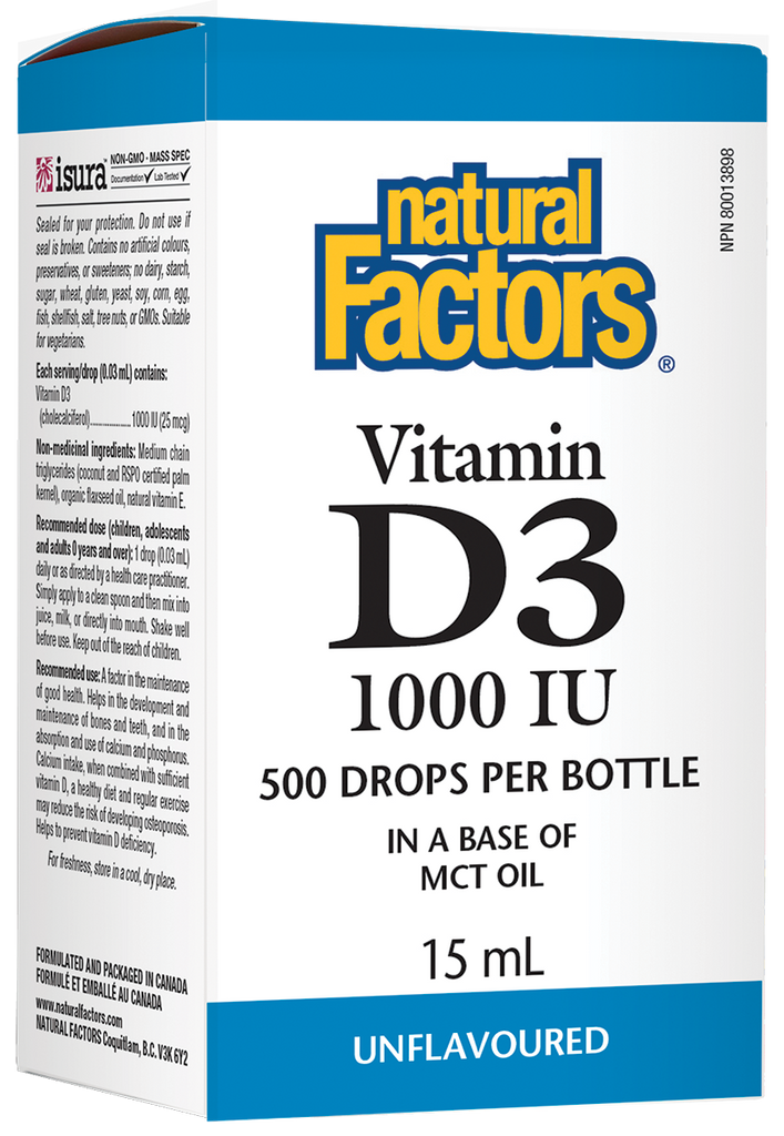 Vitamin D3 Drops 1000 IU