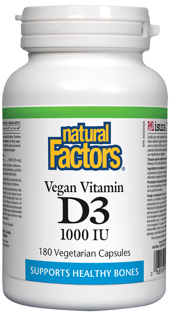 Vegan Vitamin D3 1000 IU