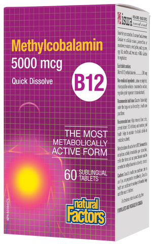B12 Methylcobalamin 5000 mcg