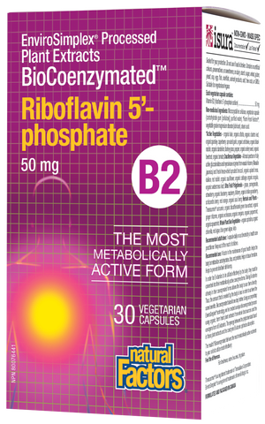 BioCoenzymated™ Riboflavin 5'-Phosphate 50 mg, BioCoenzymated