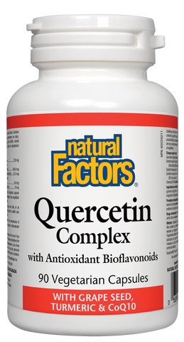 Quercetin Complex with Grape Seed, Turmeric & CoQ10