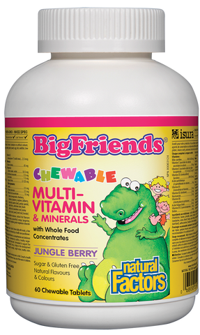 Chewable Multivitamin & Minerals, Jungle Berry Big Friends®