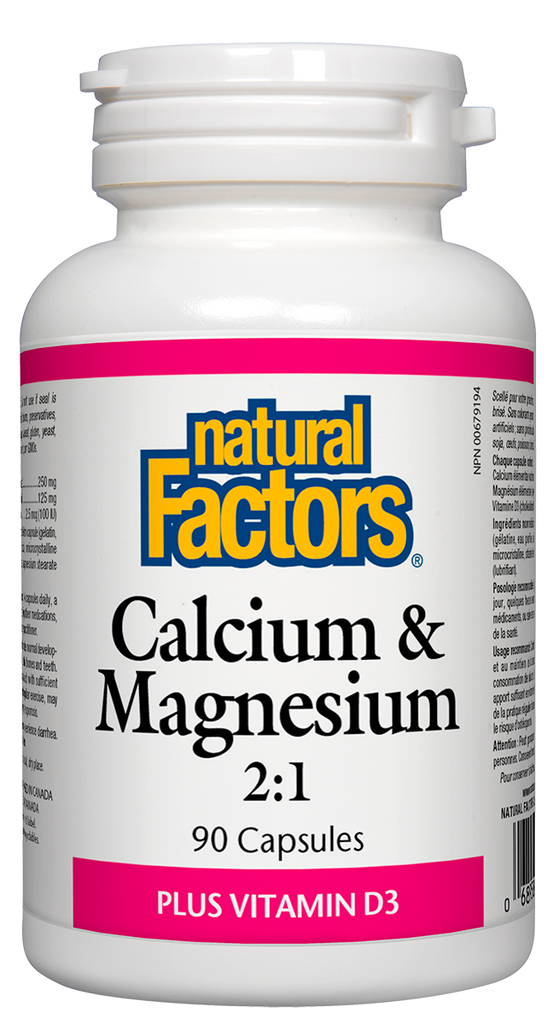 Calcium & Magnesium 2:1 Plus Vitamin D3