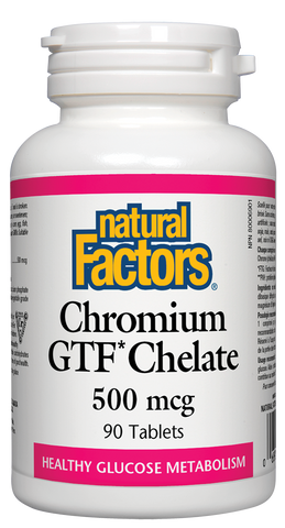 Chromium GTF Chelate 500 mcg