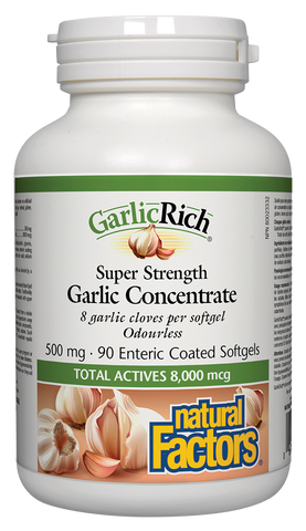GarlicRich® Super Strength Garlic Concentrate 500 mg