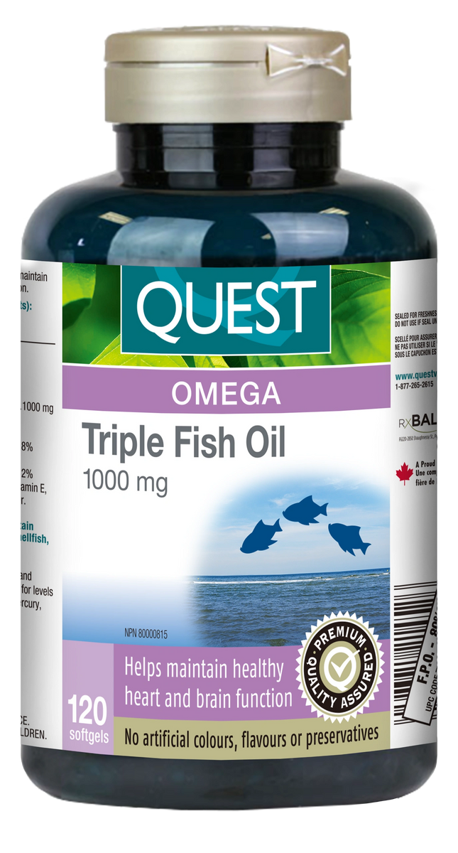 Triple Fish Oil 1000 mg – S & H Health Foods