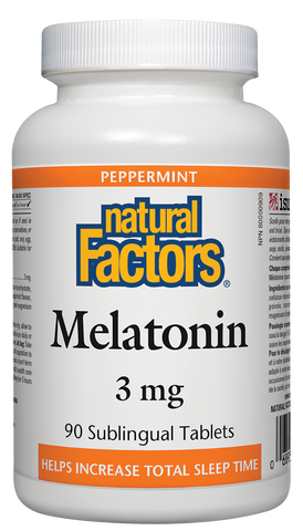 Melatonin 3 mg, Peppermint