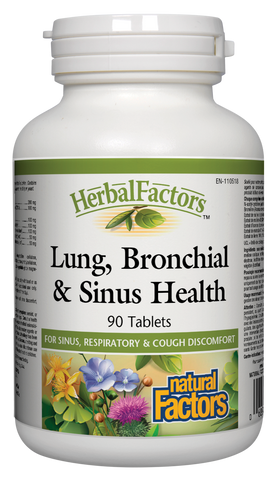Lung, Bronchial & Sinus Health, HerbalFactors®