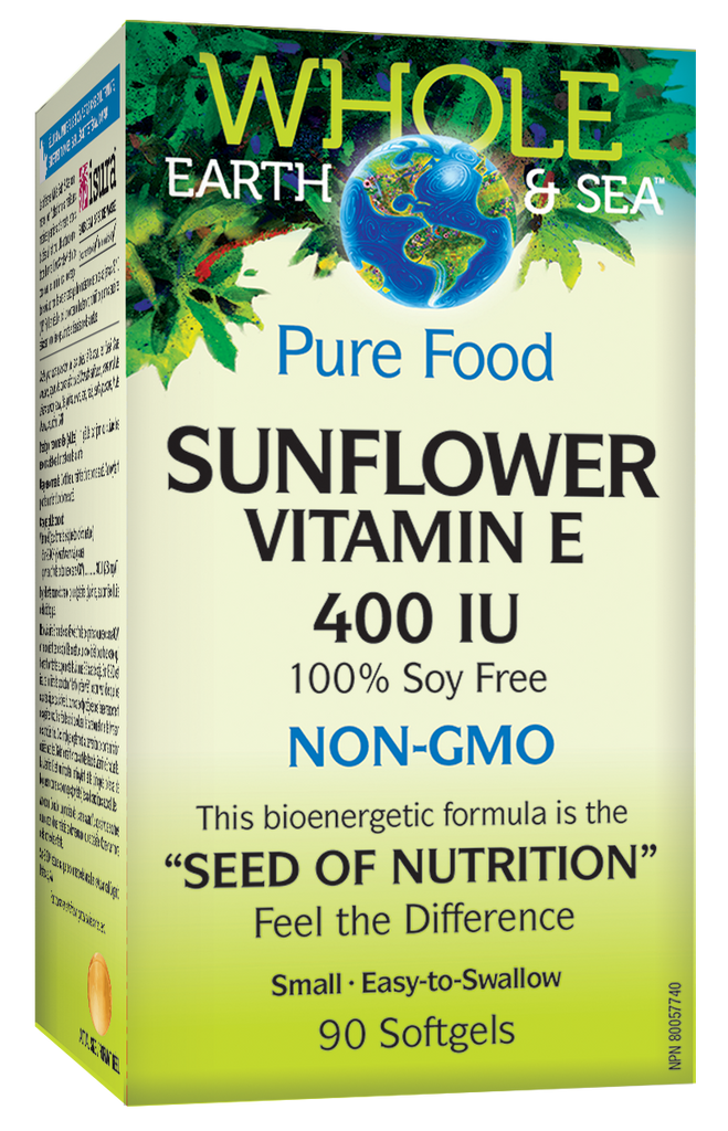 Sunflower Vitamin E 400 IU, Whole Earth & Sea®
