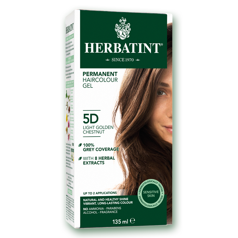 5D Light Golden Chestnut Hair Colour