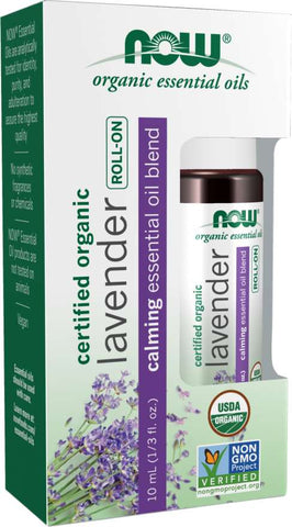 Organic Lavender Essential Oil Roll-On
