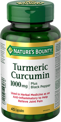 Turmeric Curcumin Plus Black Pepper