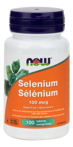 Selenium 100mcg (Yeast-Free)