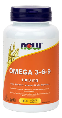 Omega 3-6-9  1000mg Seed Oil Blend