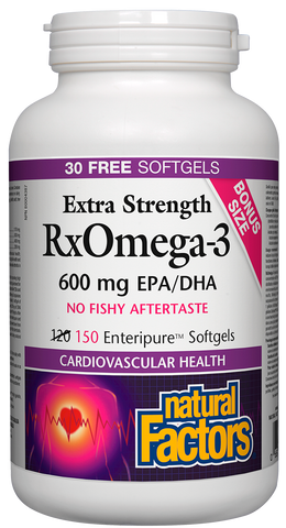 RxOmega-3 Extra Strength 600 mg