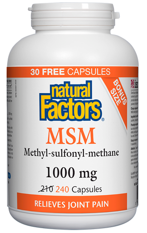 MSM Methyl-sulfonyl-methane 1000 mg