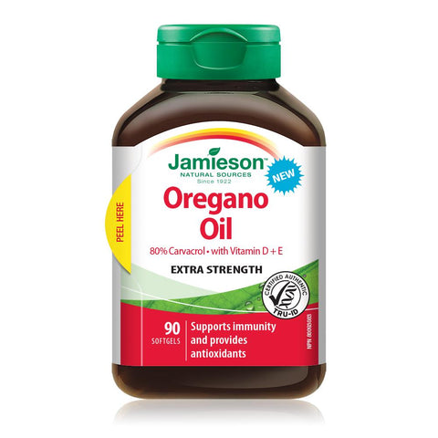 Oregano Oil with Vitamin D+E - Extra Strength