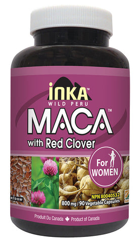 Inka Wild Peru Maca for Women with Red Clover