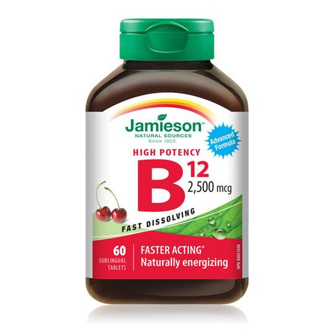 Vitamin B12 2500mcg | Fast-Dissolving