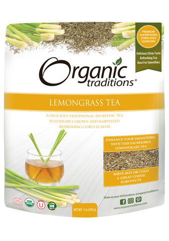 Organic Lemongrass Tea Cut