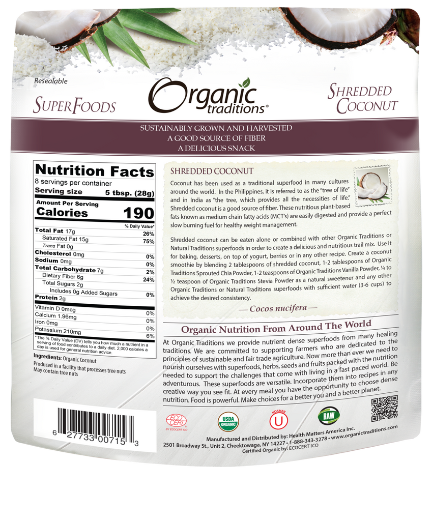 Organic Shredded Coconut