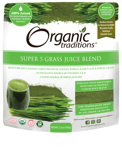 Super 5 Grass Juice Blend