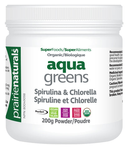 Organic Aqua Greens Powder