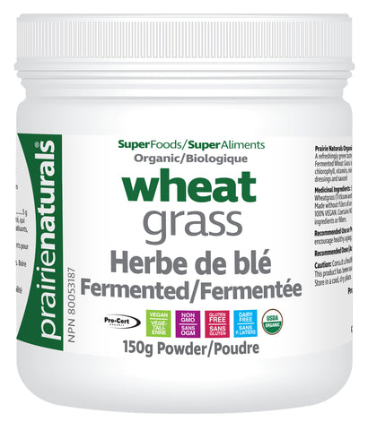 Fermented & Organic Wheat Grass