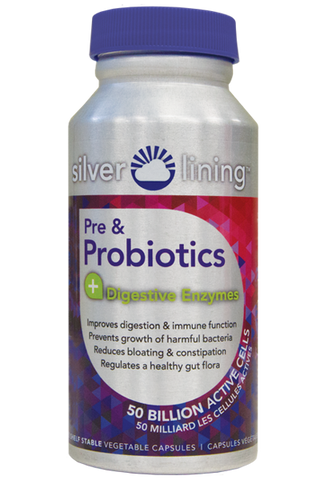 Pre & Probiotics + Digestive Enzymes