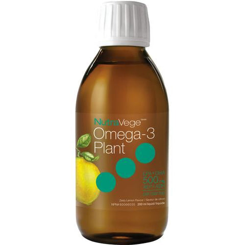 NutraVege Omega-3 Plant, Lemon