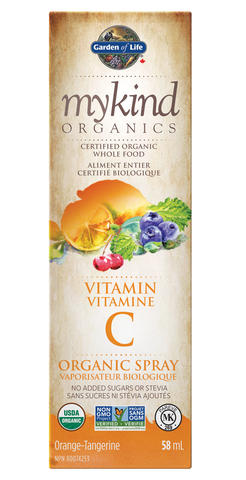 mykind Organics - Vitamin C Organic Spray - Orange-Tangerine